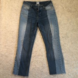 BDG split denim jeans